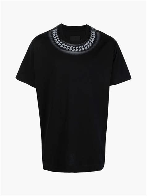 givenchy chain t shirt|givenchy t shirt euro.